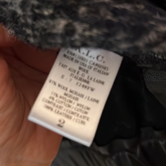 A.L.C. Mohair Bomber style jacket - Picture 8 of 8